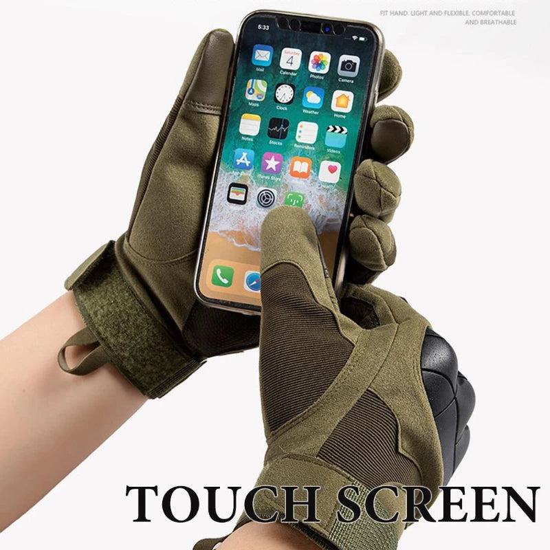 Motorcycle Gloves Touch Screen Motorbike Riding Full Finger Motocross Gloves