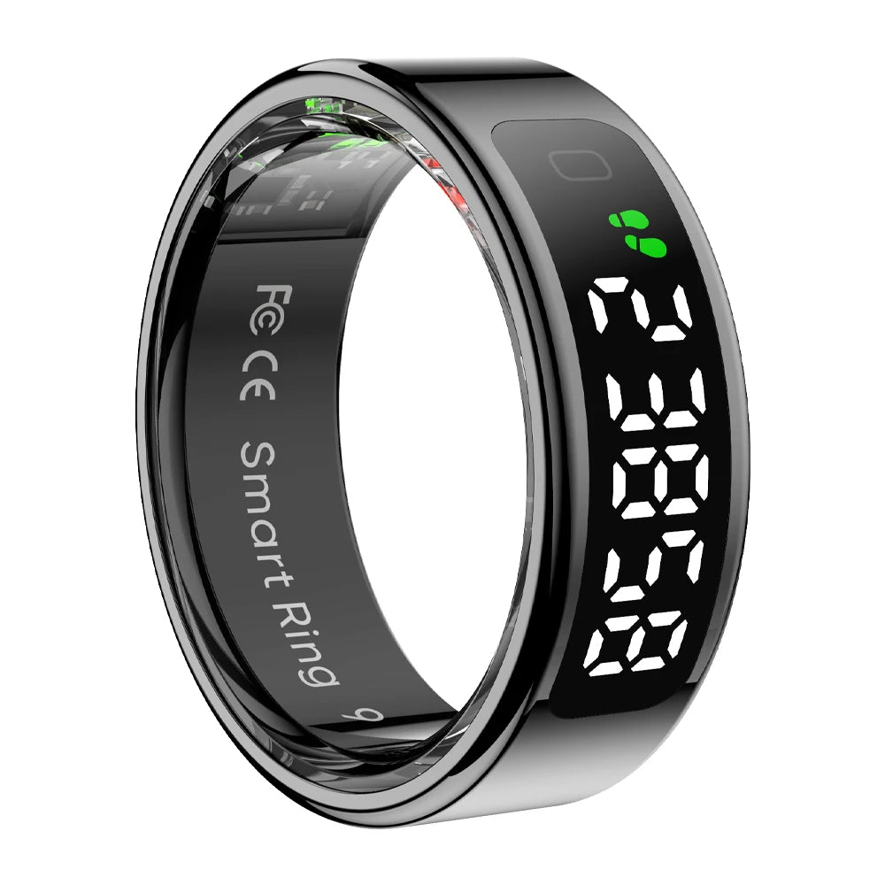 COLMI R12 Smart Ring with Display Screen and Touch, Health Manager, Wireless Charging