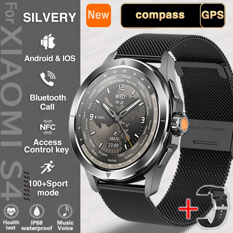 2025 New For Xiaomi S4 Ultra Sports Smart Watch Men