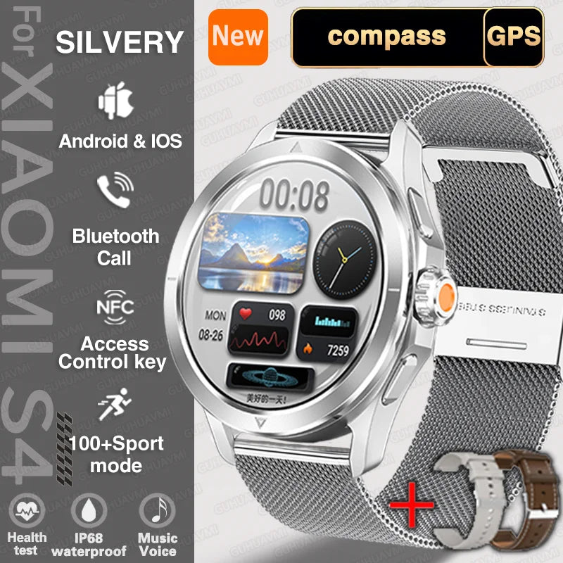 2025 New For Xiaomi S4 Ultra Sports Smart Watch Men