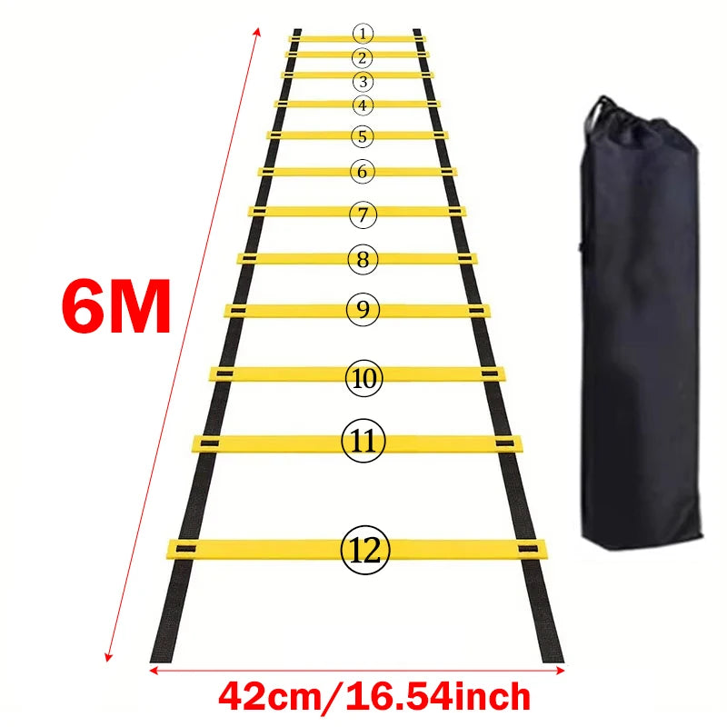 Football Agility Ladder Football Cones Soccer Speed Training Ladder Football Accessory
