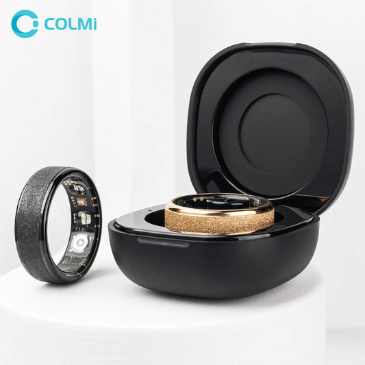 COLMI R10 Smart Ring with Charging Case, Health and Sleep Monitor, 5ATM Waterproof
