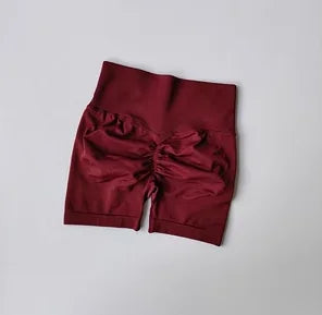 Peach Hip Lifting Sports Shorts Women High Waist and Waist Tightening