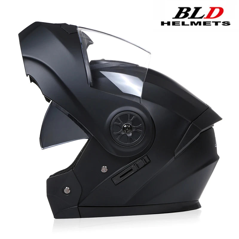 BLD Personalized Motorcycle Full Face Helmet Dual Lens Helmets