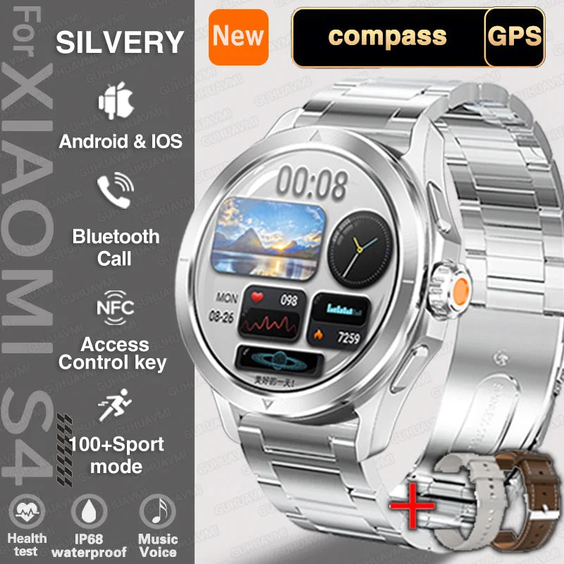 2025 New For Xiaomi S4 Ultra Sports Smart Watch Men