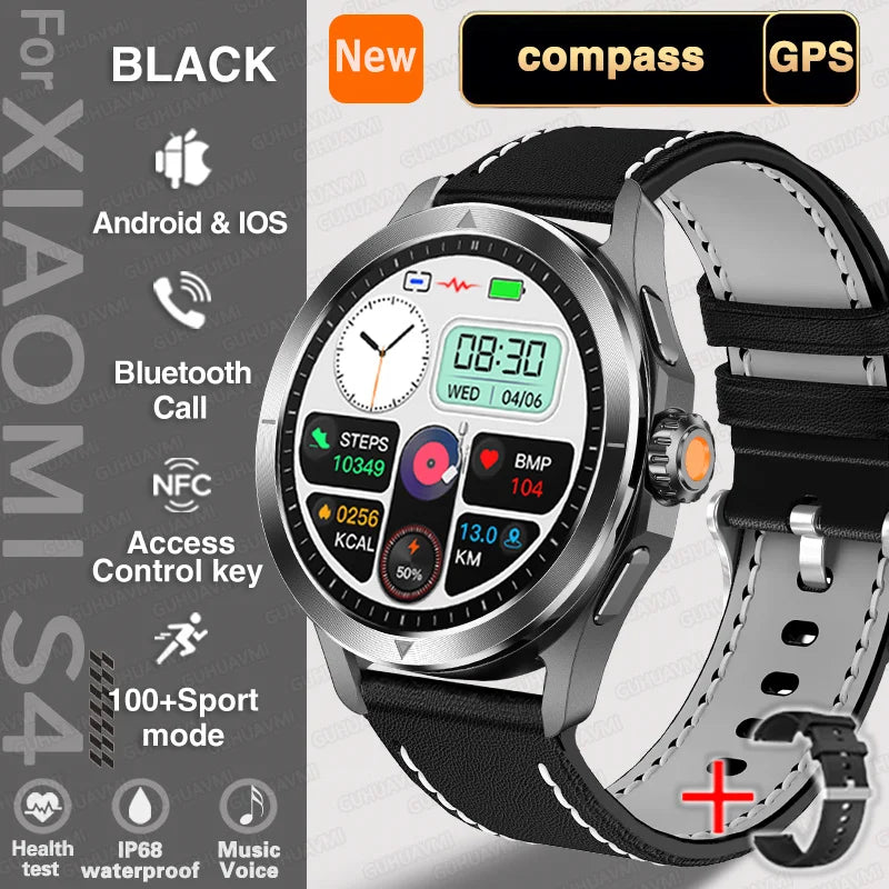 2025 New For Xiaomi S4 Ultra Sports Smart Watch Men