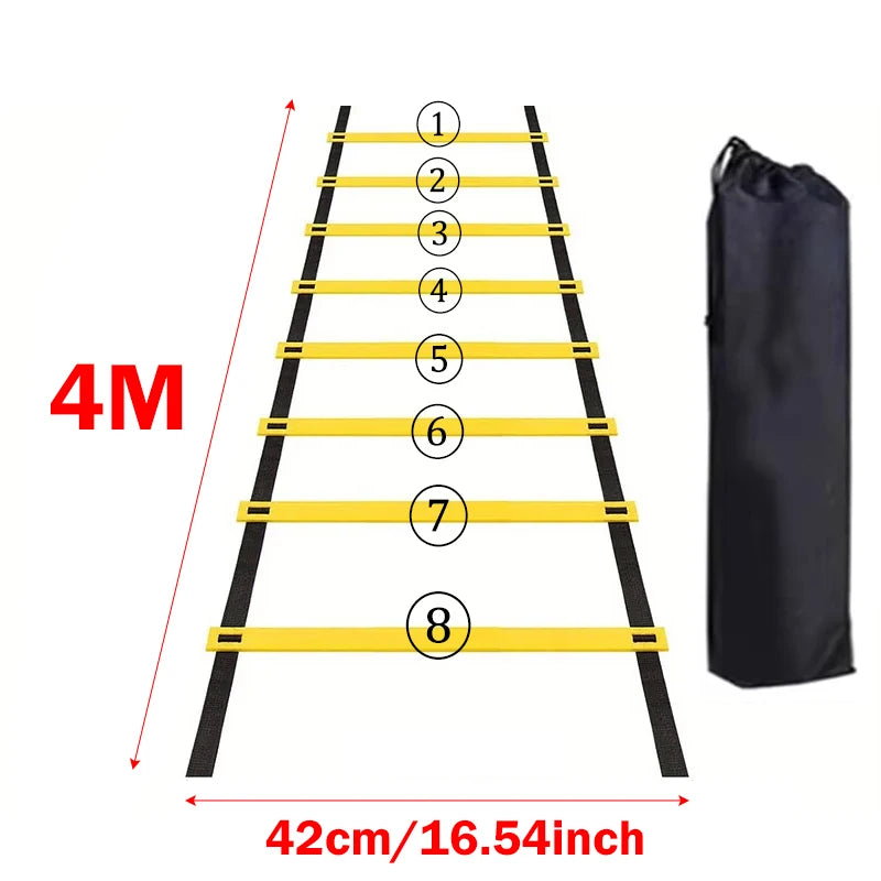 Football Agility Ladder Football Cones Soccer Speed Training Ladder Football Accessory