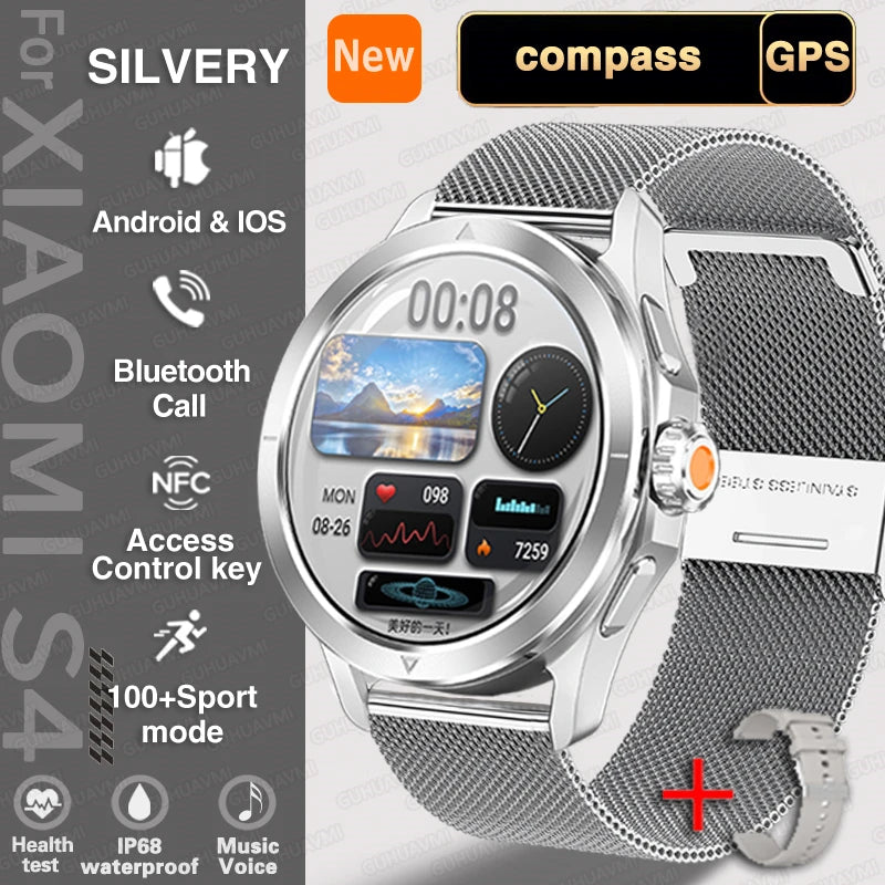 2025 New For Xiaomi S4 Ultra Sports Smart Watch Men