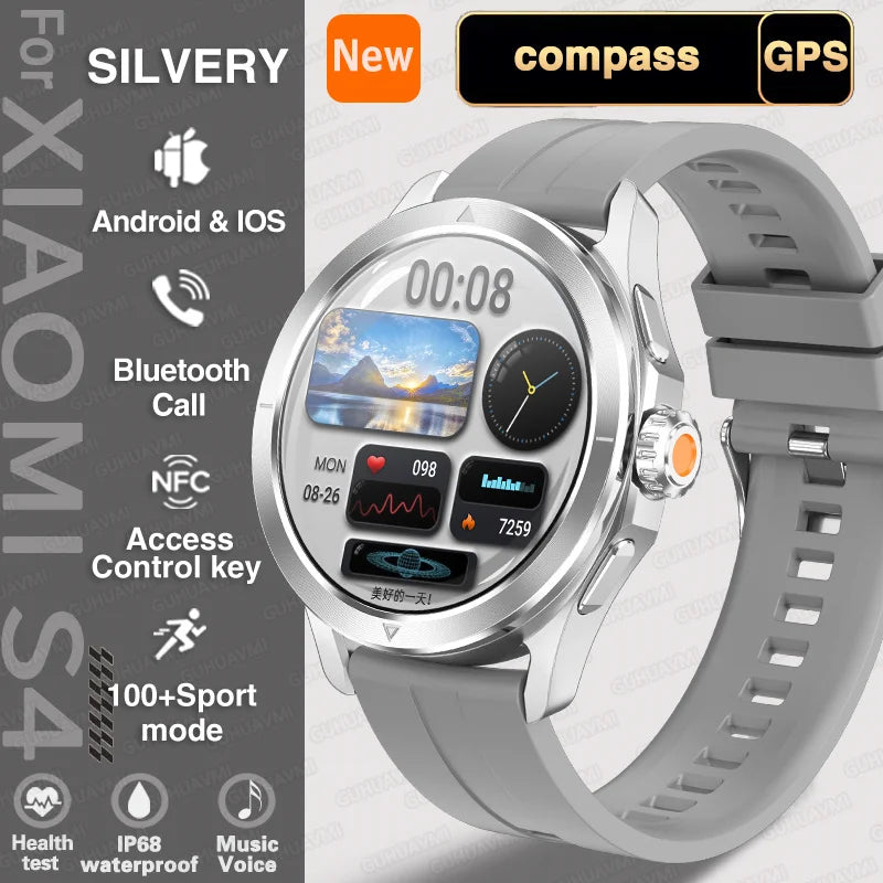 2025 New For Xiaomi S4 Ultra Sports Smart Watch Men