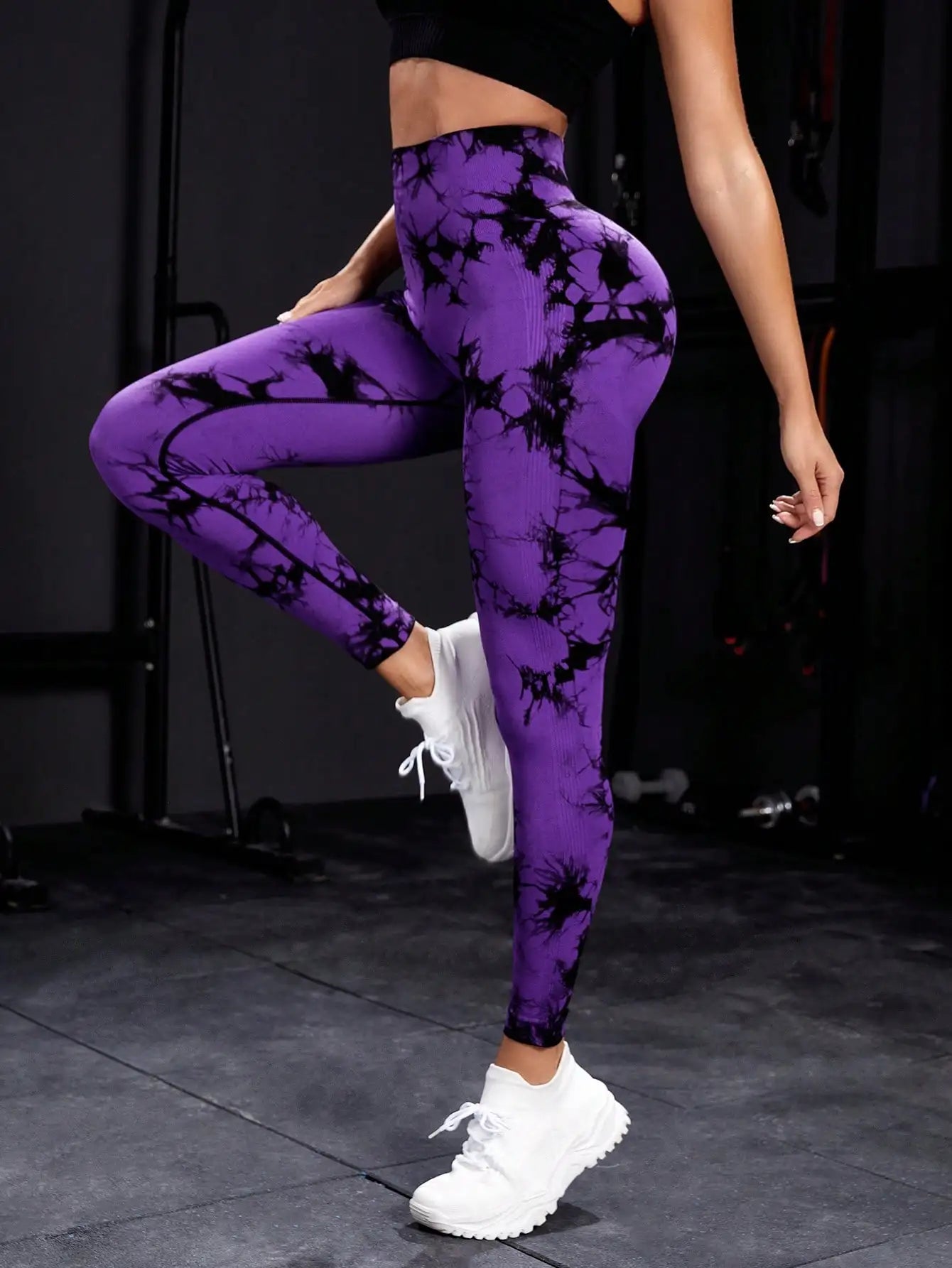 Women Yoga Pants Sport High Waist Push Up Leggings Gym Clothing