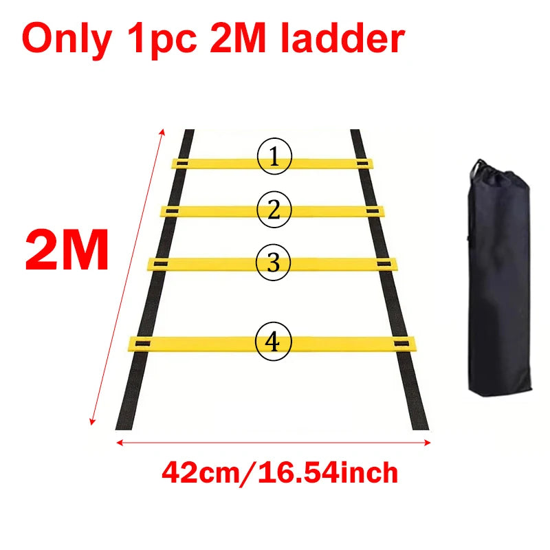 Football Agility Ladder Football Cones Soccer Speed Training Ladder Football Accessory