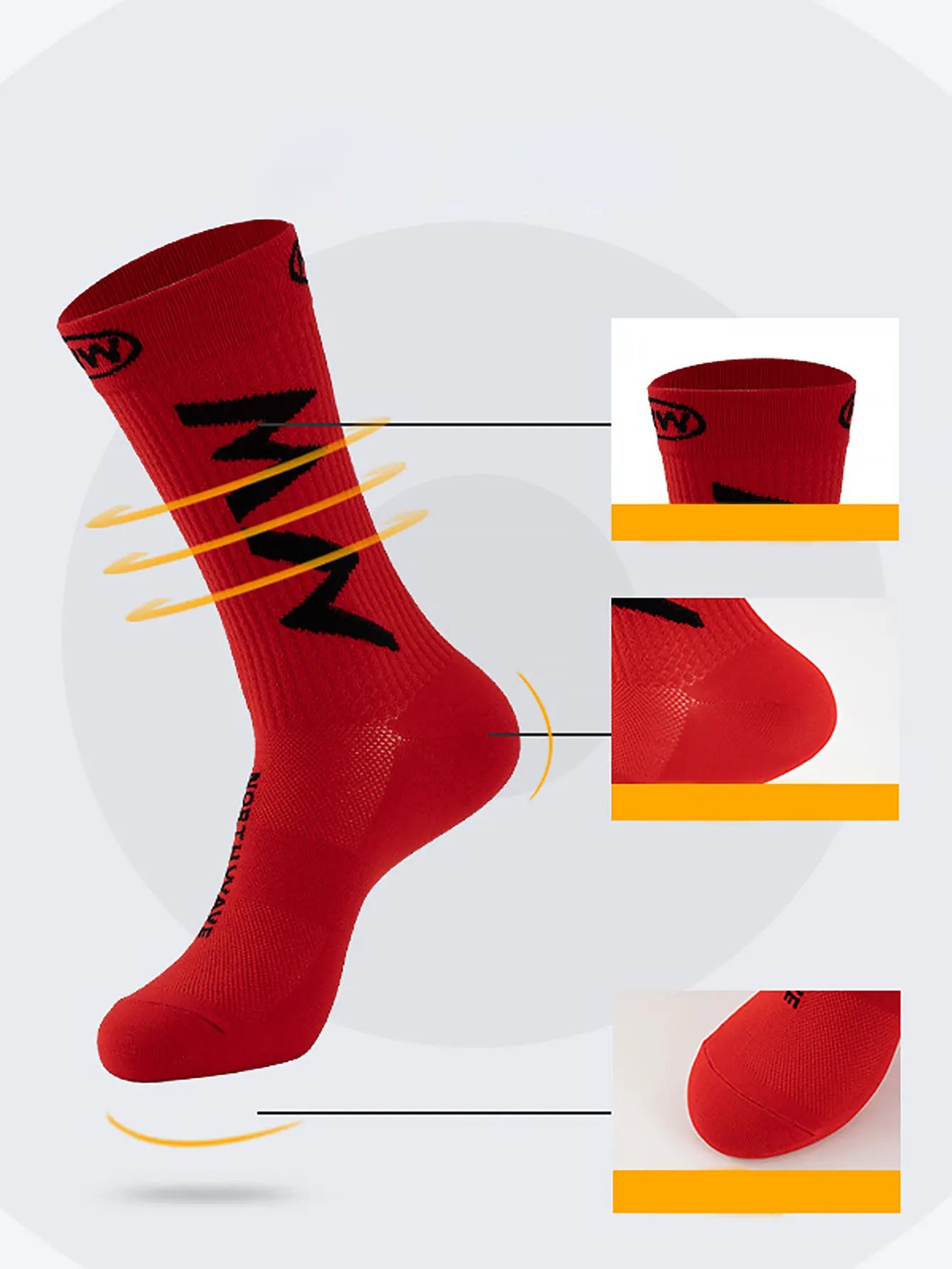 Outdoor running training, cycling sports socks, football socks, basketball socks