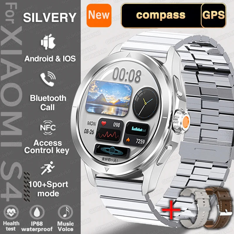 2025 New For Xiaomi S4 Ultra Sports Smart Watch Men