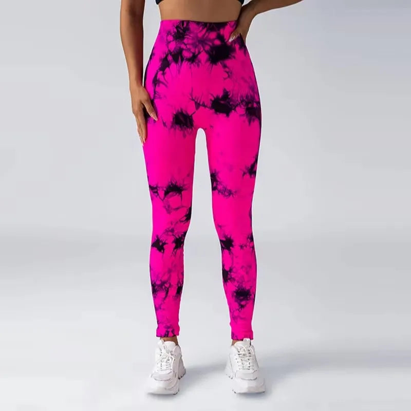 Women Yoga Pants Sport High Waist Push Up Leggings Gym Clothing