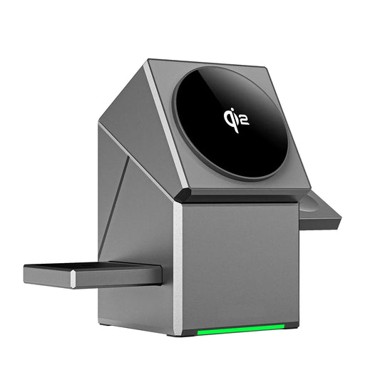3-in-1 Wireless Charger with Auto-Rotating Dock for IPhone