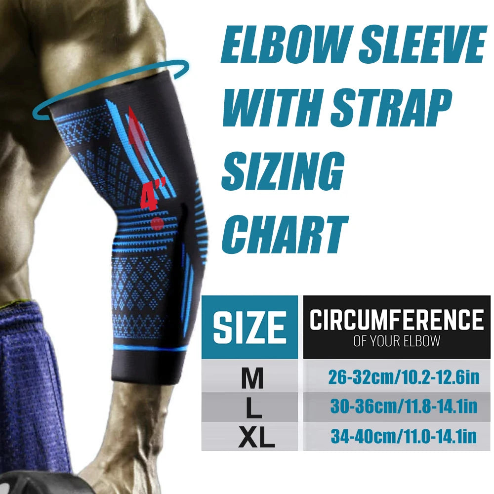 1PCS Elbow Brace for Tennis Elbow Adjustable Compression Sleeve for Golfer’s Elbow