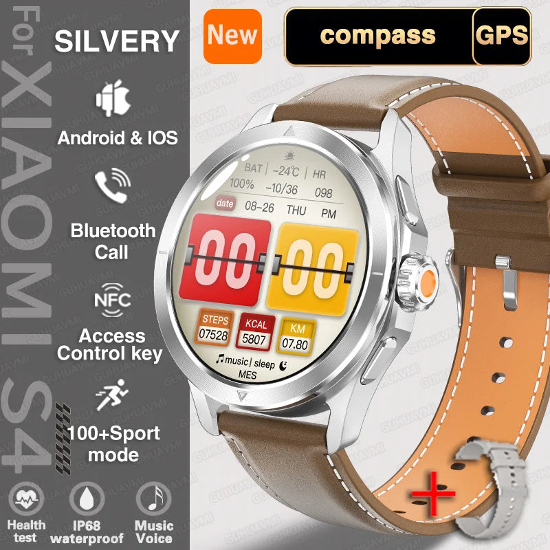 2025 New For Xiaomi S4 Ultra Sports Smart Watch Men